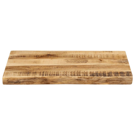 Vidaxl tafelblad met natuurlijke rand 50x40x3,8 cm massief mangohout