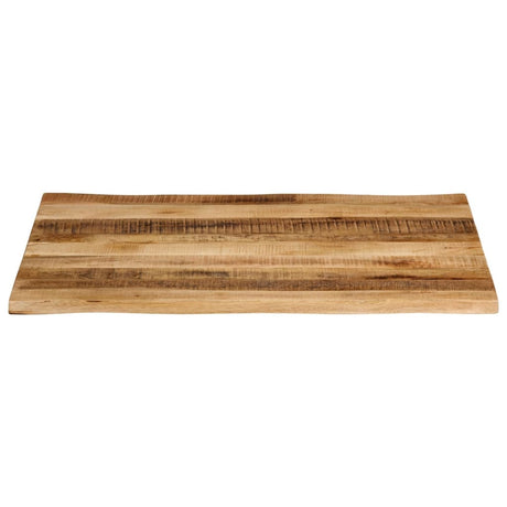 Vidaxl tafelblad met natuurlijke rand 90x80x3,8 cm massief mangohout