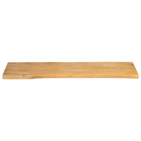 Vidaxl tafelblad met natuurlijke rand 140x40x3,8 cm massief mangohout