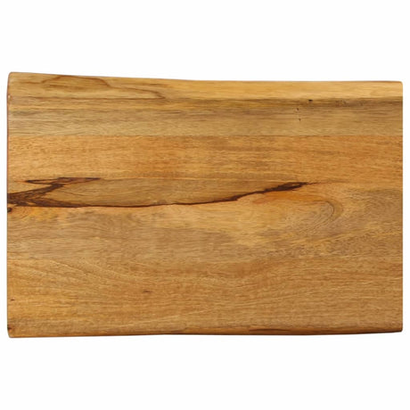 Vidaxl tafelblad met natuurlijke rand 60x40x3,8 cm massief mangohout
