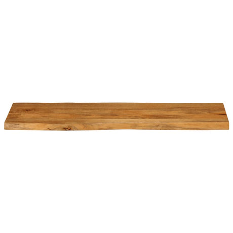 Vidaxl tafelblad met natuurlijke rand 120x40x3,8 cm massief mangohout