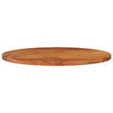 Vidaxl tafelblad ovaal 110x50x3,8 cm massief acaciahout
