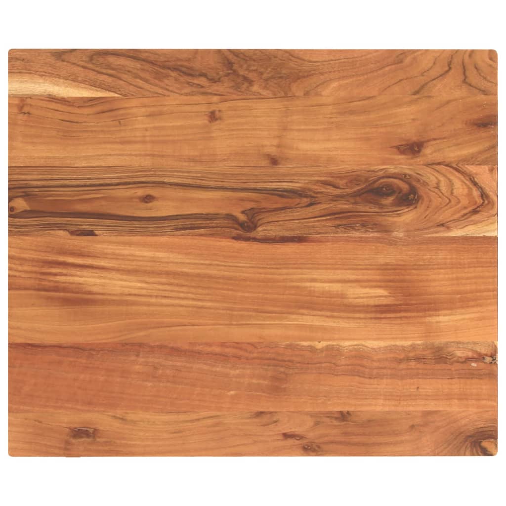 Vidaxl tafelblad rechthoekig 60x50x2,5 cm massief acaciahout