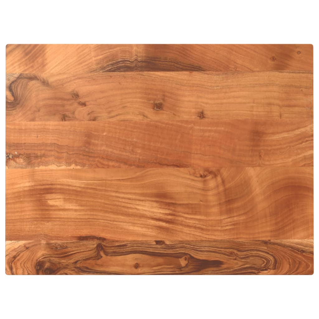 Vidaxl tafelblad rechthoekig 80x60x2,5 cm massief acaciahout