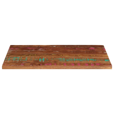 Vidaxl tafelblad rechthoekig 100x70x2,5 cm massief gerecycled hout