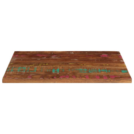 Vidaxl tafelblad rechthoekig 70x50x3,8 cm massief gerecycled hout