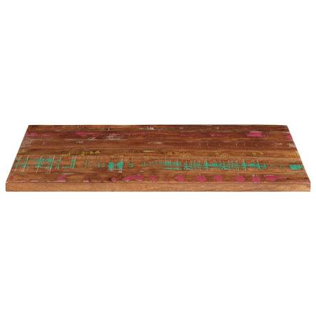 Vidaxl tafelblad rechthoekig 100x60x3,8 cm massief gerecycled hout