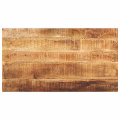 Vidaxl tafelblad rechthoekig 120x60x1,5 cm massief ruw mangohout