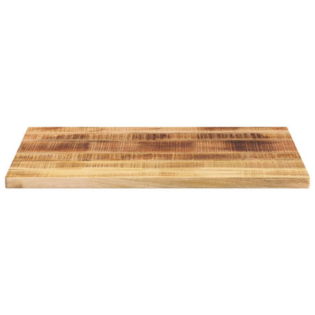 Vidaxl tafelblad rechthoekig 90x70x2,5 cm massief ruw mangohout