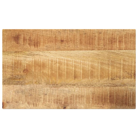 Vidaxl tafelblad rechthoekig 60x20x3,8 cm massief ruw mangohout