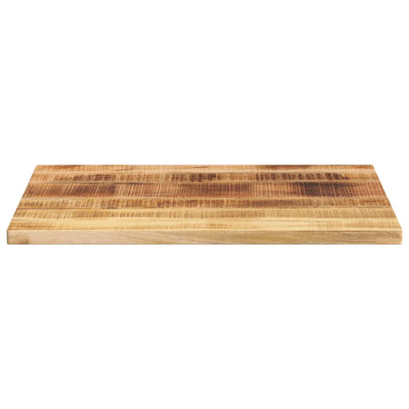 Vidaxl tafelblad rechthoekig 90x50x3,8 cm massief ruw mangohout
