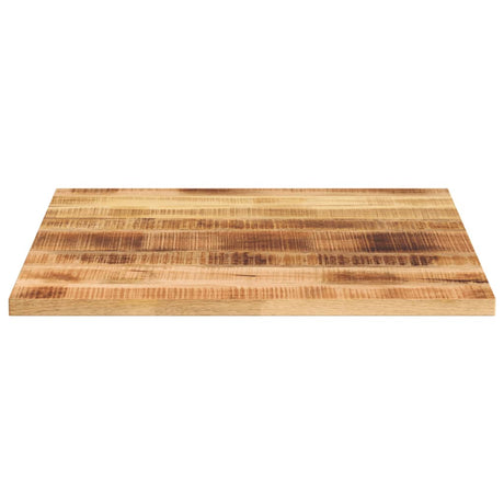 Vidaxl tafelblad vierkant 80x80x3,8 cm massief ruw mangohout