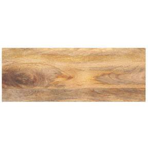 Vidaxl tafelblad rechthoekig 90x30x2,5 cm massief mangohout