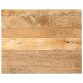 Vidaxl tafelblad rechthoekig 100x80x2,5 cm massief mangohout