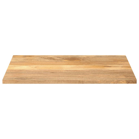 Vidaxl tafelblad rechthoekig 100x80x3,8 cm massief mangohout