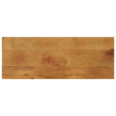 Vidaxl tafelblad rechthoekig 90x20x3,8 cm massief mangohout