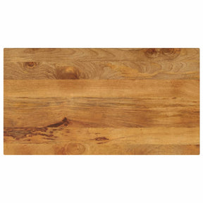 Vidaxl tafelblad rechthoekig 100x60x3,8 cm massief mangohout