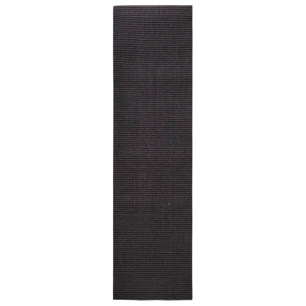 Vidaxl Sisalmat til ridser efter 80x300 cm sort