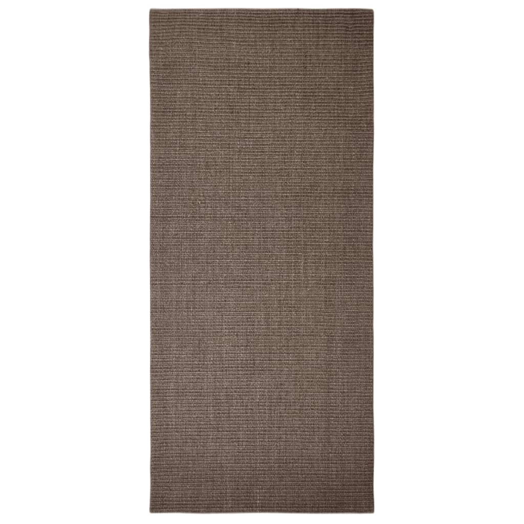 Vidaxl Sisalmat til ridser efter 66x150 cm brun