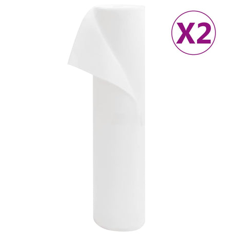 VidaXL fleece klud til planter 2 ruller 70 g m² 50x1,6 m