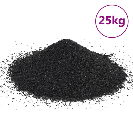 Vidaxx akvariesand 25 kg 0,2-2 mm sort