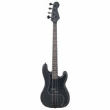 VidaXL basguitar til begyndere elektrisk med taske 4 4 ​​46 sort