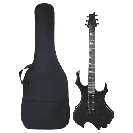 VidaXL Guitar for begyndere elektrisk med taske 4 4 ​​39 sort
