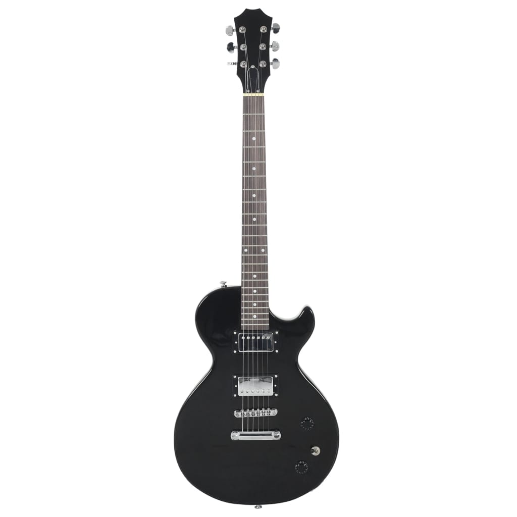 Vidaxl guitar for begyndere elektrisk med taske 4 4 ​​39 sort