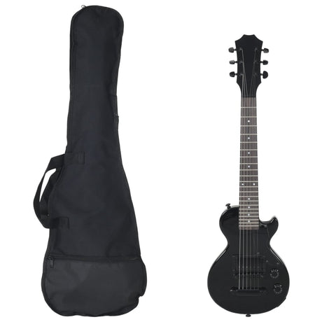 Vidaxl guitar for begyndere elektrisk med taske 3 4 30 sort