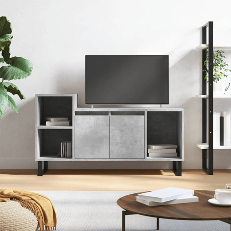 Vidaxl tv-meubel 100x35x55 cm bewerkt hout betongrijs