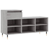 VidaXL skoskab 102x36x60 cm konstrueret træ sonoma grå