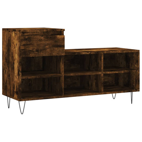 Vidaxx skoskab 102x36x60 cm konstrueret træ, røget eg