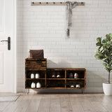 Vidaxx skoskab 102x36x60 cm konstrueret træ, røget eg