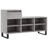 VidaXL skoskab 102x36x60 cm konstrueret træ sonoma grå