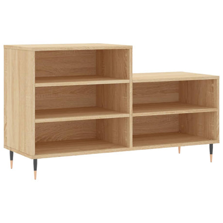VidaXL skoskab 102x36x60 cm konstrueret træ sonoma eg