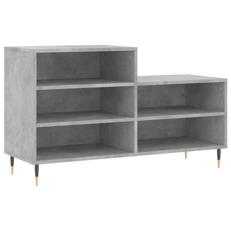 Vidaxx skoskab 102x36x60 cm konstrueret træ betongrå