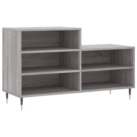 VidaXL skoskab 102x36x60 cm konstrueret træ sonoma grå