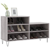 VidaXL skoskab 102x36x60 cm konstrueret træ sonoma grå