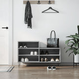 VidaXL skoskab 102x36x60 cm konstrueret træ sonoma grå