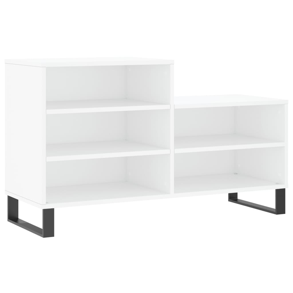 Vidaxx skoskab 102x36x60 cm konstrueret træ hvid