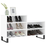 Vidaxx skoskab 102x36x60 cm konstrueret træ hvid