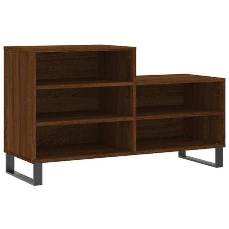 Vidaxx skoskab 102x36x60 cm færdig træbrun eg farve