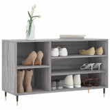 VidaXL skoskab 102x36x60 cm konstrueret træ sonoma grå