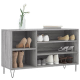 VidaXL skoskab 102x36x60 cm konstrueret træ sonoma grå