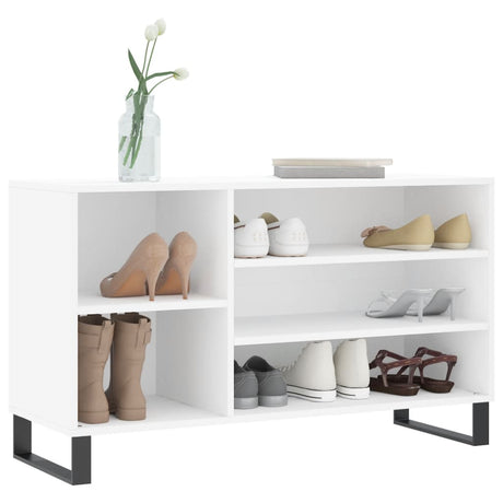 Vidaxx skoskab 102x36x60 cm konstrueret træ hvid