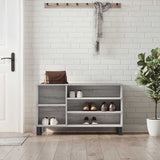 VidaXL skoskab 102x36x60 cm konstrueret træ sonoma grå