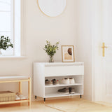 Vidaxx skoskab 70x36x60 cm konstrueret træ hvid