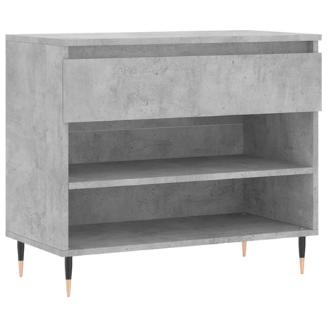Vidaxx skoskab 70x36x60 cm konstrueret træ betongrå