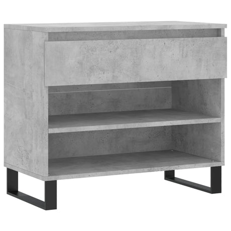 Vidaxx skoskab 70x36x60 cm konstrueret træ betongrå