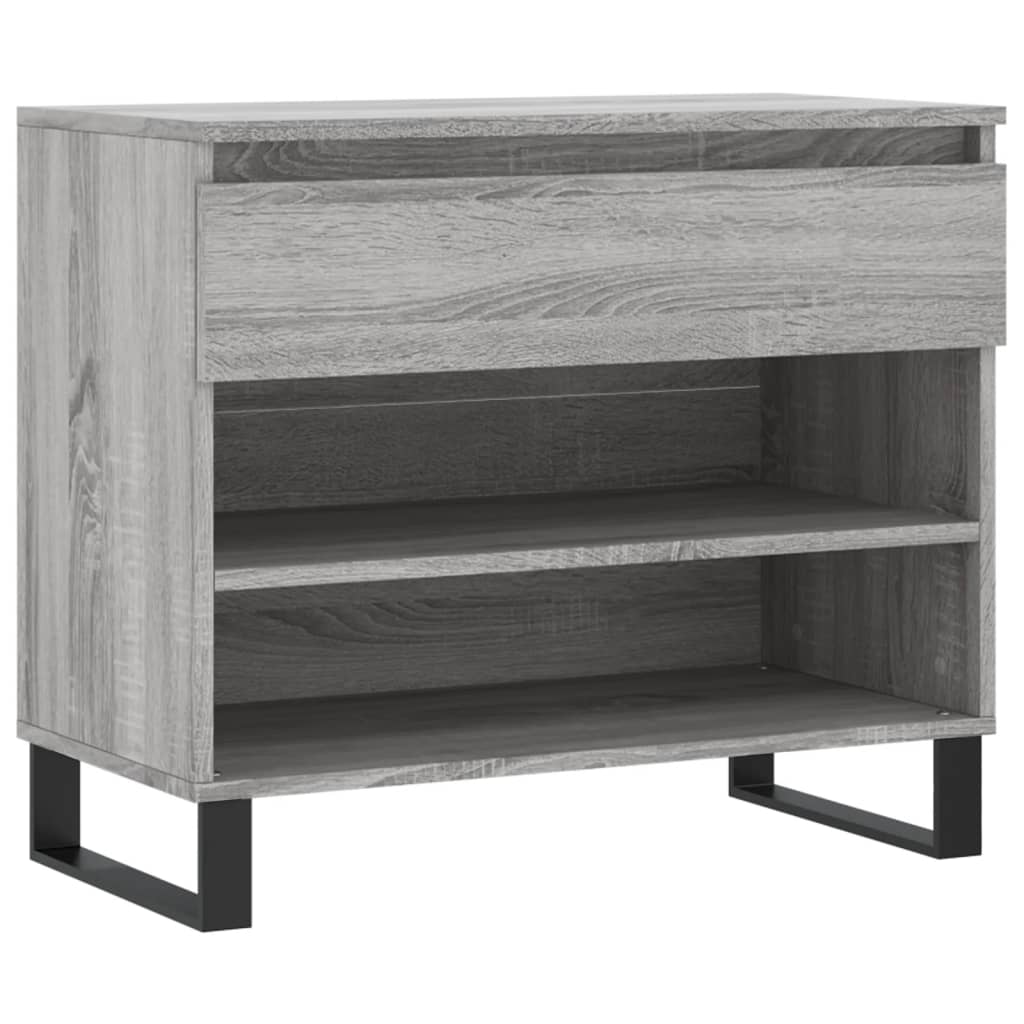 VidaXL skoskab 70x36x60 cm konstrueret træ sonoma grå